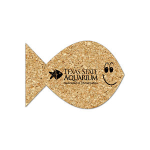 Fish Cork Coaster 5FH