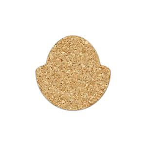 Fire Helmet Cork Coaster