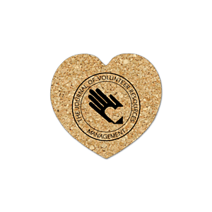 Heart Cork Coaster 5HT