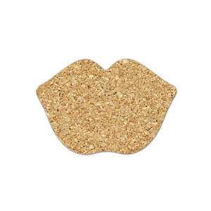 Lips Cork Coaster