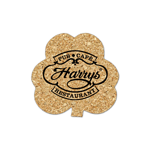 Shamrock Cork Coaster