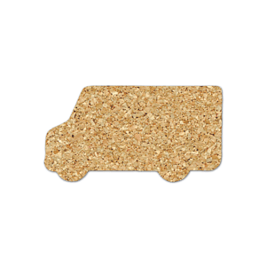Box Truck Cork Coaster