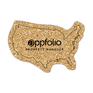 United States Cork Coaster