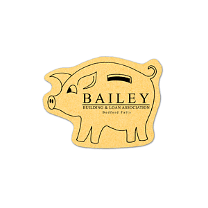 Piggy Bank Compressed Sponge 4PG