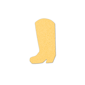 Cowboy Boot Compressed Sponge