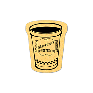 Coffee Cup Compressed Sponge
