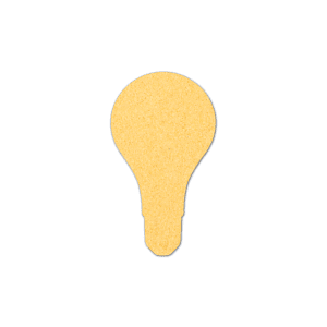 Light Bulb Compressed Sponge 5LB