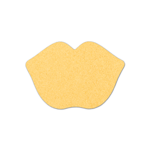 Lips Compressed Sponge
