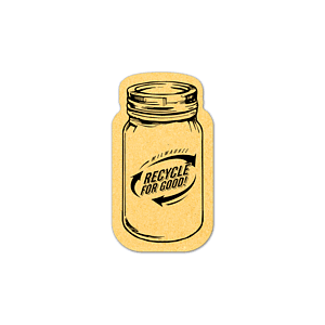 Mason Jar Compressed Sponge