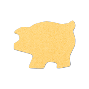 Piggy Bank Compressed Sponge 5PG