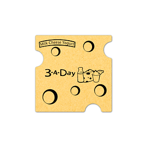 Swiss Cheese Compressed Sponge