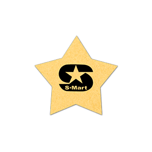 Star Compressed Sponge 5ST