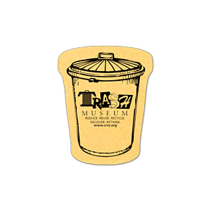 Trash Can Compressed Sponge