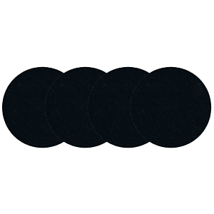 Circle Flat Tire Coaster 4CSET