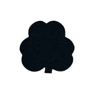 Shamrock Flat Tire Coaster