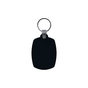 Barrel Flat Tire Key Tag