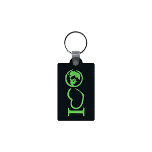 Rectangle Flat Tire Key Tag