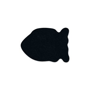 Fish Recycled Rubber Jar Opener 4FH