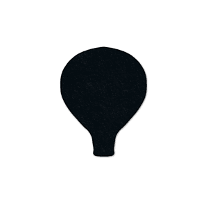 Balloon Recycled Rubber Jar Opener