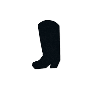 Cowboy Boot Recycled Rubber Jar Opener