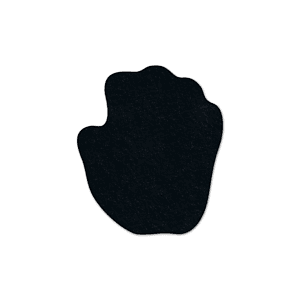 Hand Recycled Rubber Jar Opener 5HN
