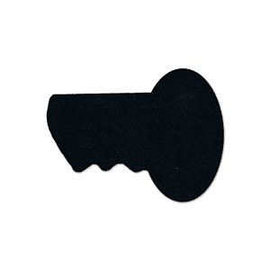 Key Recycled Rubber Jar Opener