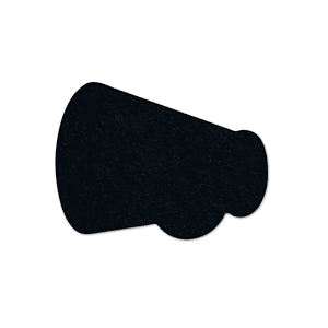 Megaphone Recycled Rubber Jar Opener