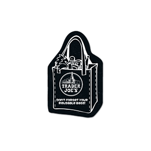 Tote Bag Recycled Rubber Jar Opener