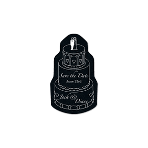 Wedding Cake Recycled Rubber Jar Opener