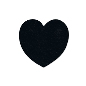 Heart Recycled Rubber Jar Opener 6HT