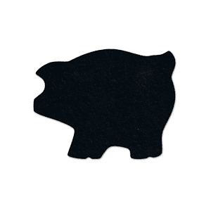 Piggy Bank Recycled Rubber Jar Opener 6PG