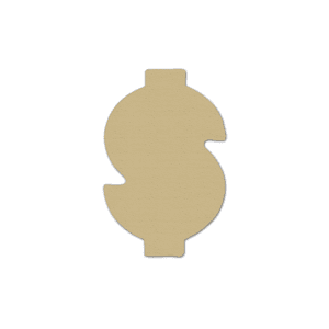 Dollar Sign Rubber Jar Opener