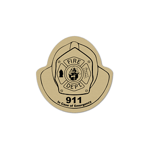 Fire Helmet Rubber Jar Opener