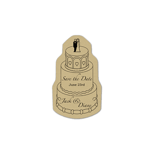 Wedding Cake Rubber Jar Opener