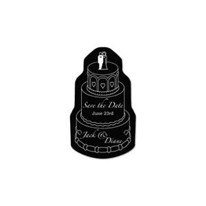 Wedding Cake Rubber Jar Opener