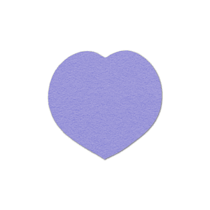 Heart Shammy Coaster