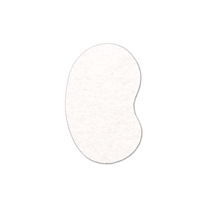 Kidney Shammy Coaster