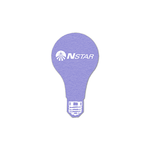 Light Bulb Shammy Coaster