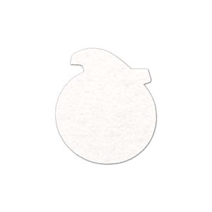 Peach Shammy Coaster