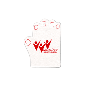 6" Hand Shammy Coaster