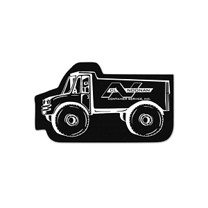 Dump Truck Vinyl Jar Opener