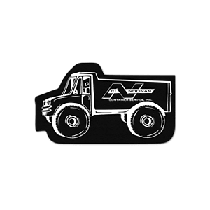 Dump Truck Vinyl Jar Opener