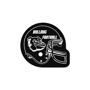 Football Helmet Vinyl Jar Opener