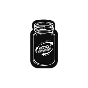 Mason Jar Vinyl Jar Opener