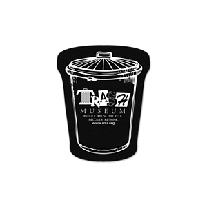 Trash Can Vinyl Jar Opener