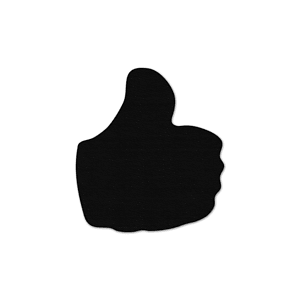Thumbs Up Vinyl Jar Opener