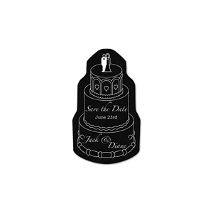 Wedding Cake Vinyl Jar Opener