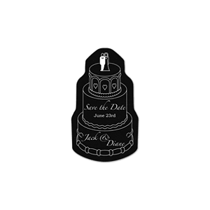 Wedding Cake Vinyl Jar Opener