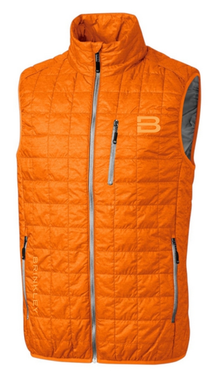 Cutter & Buck Rainier PrimaLoft Men's Eco Insulated Full-Zip Puffer Vest