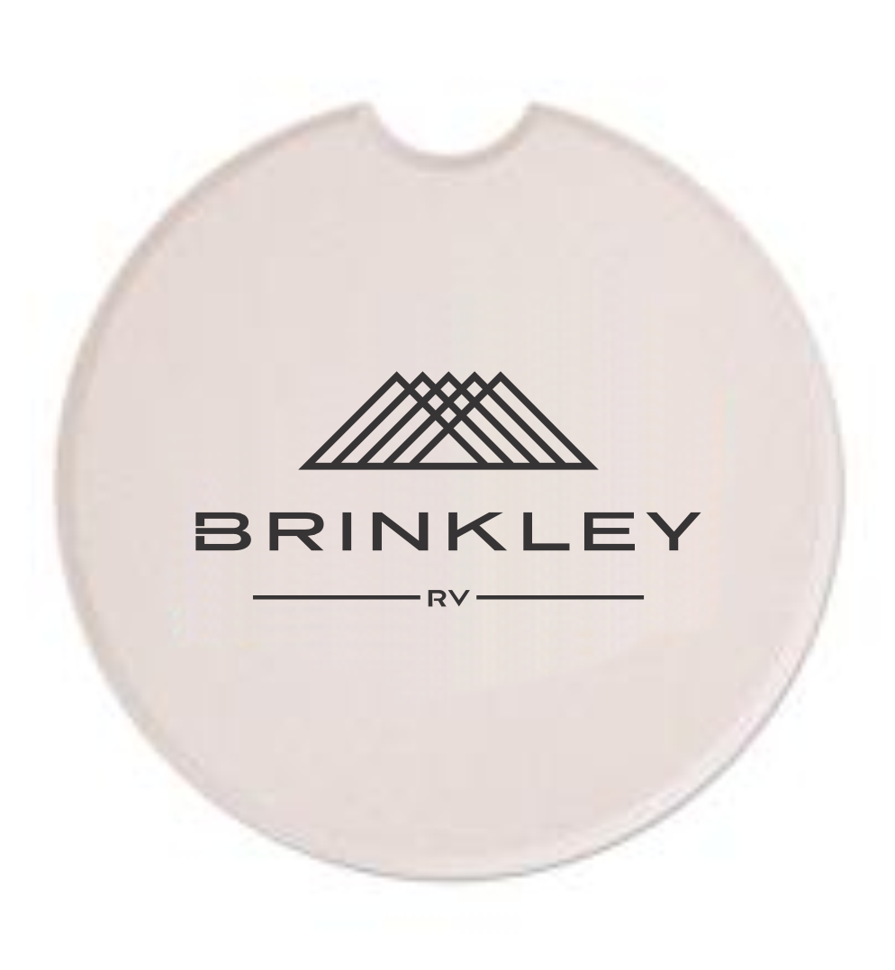 Single Absorbant Stone Car Coaster